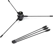 TWAYRDIO UHF/VHF Mobile Ground Plane Antenna Enhance Signal UHF Female to PL 259 Male Connector for Car Radio Mobile Transceiver