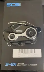 Scstek S-8x Bluetooth Intercom, Fm Radio, Motorcycle Helmet Intercom