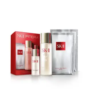 【SK-II】官方直營 新客入門首選青春露新客組(青春露75ml+化粧水30ml+敷面膜2片)