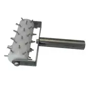 Dough Docker Aluminium 130mm Peg Chef Inox Pastry Pizza Shortcrust Roller Baking