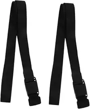 [CALLARON] 2pcs Adjustable Wrinkle Shirt Stays for Men and Women Non Slip Shirt Holders with Firm Garter Clips for Tidy Appearance and Comfort