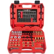 56Pcs Thread Restorer Kit, Rethread Repair Tool, UNC UNF & MetricThread Chaser
