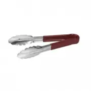 KH Colour Coded Tongs Stainless Steel Brown