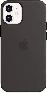 [Apple] iPhone 12 Mini Silicone Case with MagSafe - Black