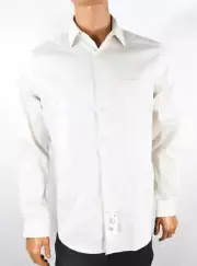 Van Heusen Mens Dress Shirt New M 15 -15.5 34/35 Beige Regular Fit Stretch