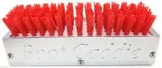 Boot Brush Caddie RED brush chrome for Peterbilt Kenworth Freightliner Ford