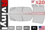 Rtint Precut Window Tint Kit for Audi S8 2001-2003 Tinting Films (for: Audi)