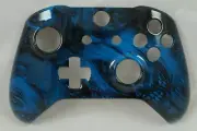 Blue Human Skull Front Shell For Xbox One S Controller Model 1708