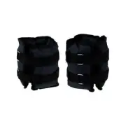 Powertrain Sports Pair 2kg Ankle Weights Home Gym Equipment Wrist Fitness Yoga T