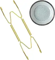 Plate Hangers for The Wall | Golden Iron Wall Hanger Holders - Adjustable Multifunctional Household Wall Displaying Rack, Wire Plate Wall Hanger for Photo, Umbrella, Bag, Key