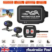 HD 1080p Motorcycle Dash Cam Waterproof Camera Driving Recorder with GPS Module