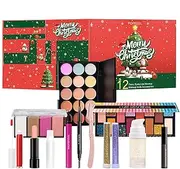 Beauty Advent Calendar | 12 Individually Boxed Makeup & Cosmetic | Makeup Kit 2024 Countdown Calendar | Beauty Set Advent Calendar | 12 Days Christmas Countdown Calendar For Teens Adults