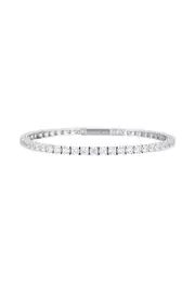 SELENA 3MM TENNIS BRACELET SMALL 16.5CM SILVER