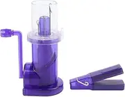 Embellish Knit Machine, Plastic Easy Manual Spool Knitter with Hand Crank, Lightweight Portable Weaver Knitting Tool for DIY Craft Ornament Garment Clothes