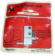 Slide-Co 15561-A Sliding Glass Patio Door Lock Foot Control NOS