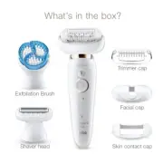 Braun Silk Epil 9 Flex 9-010 Epilator for Women Flexible Head for Easier Hair