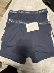 Calvin Klein Boys Boxer Brief Underwear Blues 8 Pack Size Medium 8-10