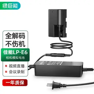 {公司貨 最低價}綠巨能佳能相機6d2假電池60d 70D 5d2 5d3 R5 R6 5d4 R7 90D E6