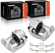 Brake Caliper Replacement for Dodge Dakota 1991-1996, without Bracket, one side, 1 Piston, Phenolic Piston, Front Left and Right, Set of 2