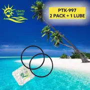 PTK-997 O-Ring, Replacement For Buna-N, 2-1/8" ID, 3/16" Cross Section, 2-PACK