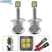 2Pcs H1 80W 6500K White LED Fog Light Bulbs Kit Foglight Driving Light Lamp (for: Mitsubishi)