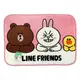 【LINE FRIENDS】止滑地墊踏墊-熊大兔兔莎莉款