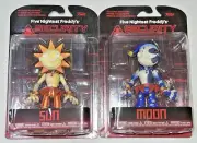 Funko Five Nights at Freddy's Security Breach SUN and MOON Action Figures Set