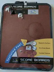 Quartet "Score Board" Football Textured Magnetic Dry Erase Board Pen & Magnets