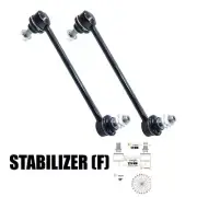 2x Stabilizer Link Front For Ford RANGER 4WD Pickup Mazda BT-50 Ute 2012-2018