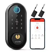 Smart Deadbolt Lock with Fingerprint Passcode Alexa Google Home Compatible