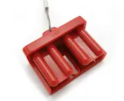4X 120A Red Anderson Style Plug Dust Cap Push on Dust Cap Cover