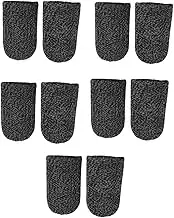 Sewroro 10pcs Wear-resistant Finger Sleeves for Gaming Breathable Elastic Touchscreen Comfortable Fit for Mobile Game Controllers for Sessions