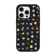 iPhone 16 Pro Impact Ring Stand Case MagSafe Compatible Daisy Dreams by INKED by Dani