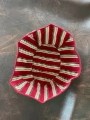 Longaberger "Get Together" Holiday Stripe #28177166 Fabric Liner *NEW*