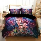 Stranger Things Quilt/Duvet/Doona Cover Set Single Double Queen King Size