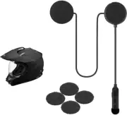 Motorcycle Helmet Bluetooth Headset,Bluetooth 5.0,Waterproof Motorcycle Intercom