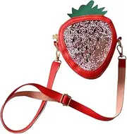 [LIFKOME] Adorable Girl Purse Kids Backpacks for Girls Red Sequin Bag Lightweight