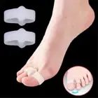 Silicone Gel Bunion Toe Corrector Orthotics Straightener Separator Pain JJ