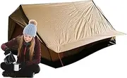 Qkbuza Outdoor Tents for Camping, Portable Breathable Shelter, Portable Weatherproof 2-4 People Tent for Outdoors Hiking Travel Backpacking Climbing