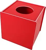STOBAZA Box Multi Function Box Raffle Box for Parties Meetings Gatherings Compact Design Bright Cube Storage for Interactive Games Fun Events