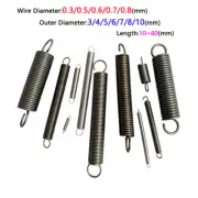 Extension Spring with Hook Spring Steel Opening Tension Spring 0.3mm~0.8mm