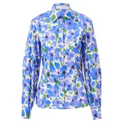 [Carolina Herrera] Long Sleeve Button Down Blouse