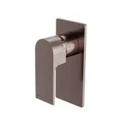 Nero Bianca Shower Mixer Rectangle Plate Brushed Bronze NR321511BZ
