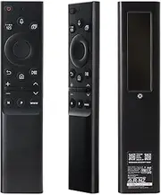 BN59-01357C Solar Charging Remote Control RMCSPA1EP1 for Samsung-Smart-TV, Universal Infrared Remote for Samsung 2021 QLED Smart Ultra HD 4K 8K TV, with 3 Popular Shortcut Buttons