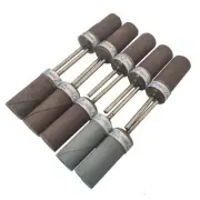 10PC Mixed Aluminium Oxide Abrasive Sandpaper Rolls Kit with 3/32" Mandrel, I...
