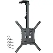 Ceiling TV-Mount Flip Down Folding - 23-55'' Manual Drop Down TV Mount Fits F...