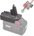 V6 Adapter for Dewalt 20V and for Milwaukee M18 18V Battery Convert to for Dyson