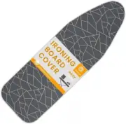 Smart Table Top Ironing Board Cover and Pad with Standard Size 15x54 inch, Grey