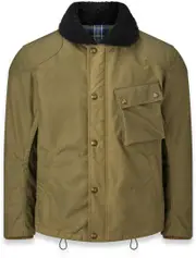 Belstaff Convoy Motorcycle Textile Jacket, green, Size 4XL for Men
