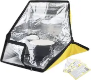 Premium Solar Oven, Portable Outdoor Solar Cooker & Camping Oven, Reinforced..